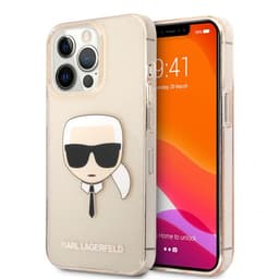 Karl Lagerfeld iPhone 13 Pro Max Kuori Full Glitter Kulta
