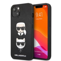 Karl Lagerfeld iPhone 13 Kuori Saffiano Musta