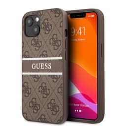 Guess iPhone 13 Mini Kuori Printed Stripe Ruskea