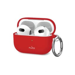 Puro AirPods 3 Kuori Icon Punainen
