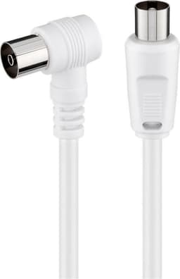 Goobay Kulmaantennikaapeli (<70 dB), 2x suojattu