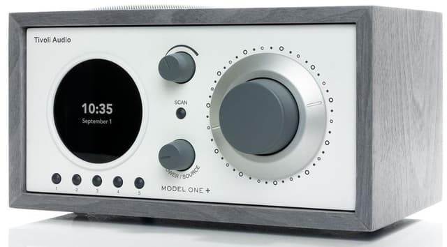 Tivoli Audio Malli ONE+, harmaa/valkoinen