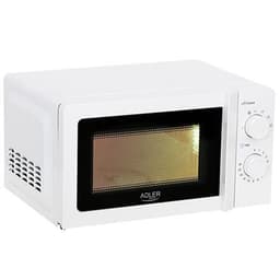 Adler mikroaaltouuni AD 6205 Vapaasti seisova, 700 W, valkoinen, 5, sulatus, 20 l
