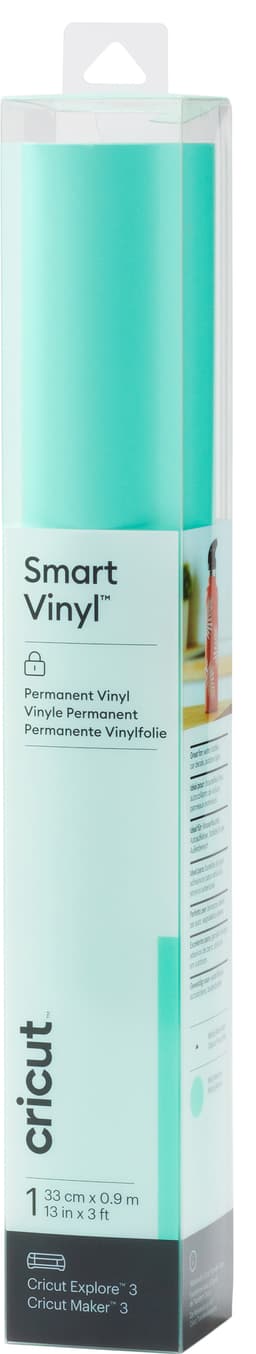Cricut Smart Vinyl Permanent arkki 33 x 91 cm (minttu)