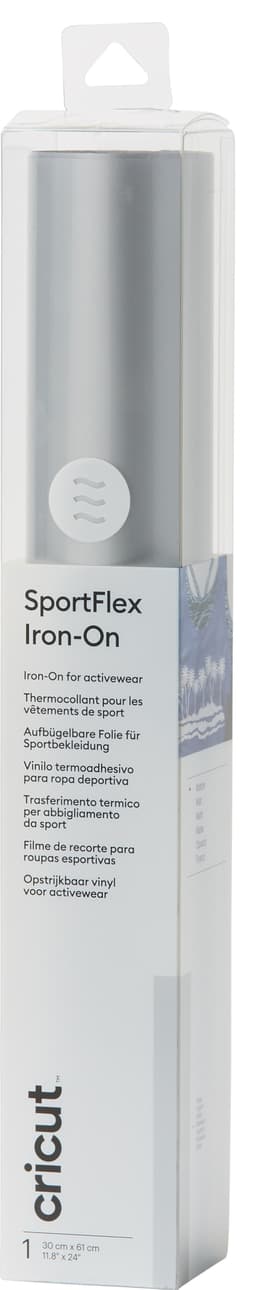 Cricut SportFlex Iron-On sheet 30x60 cm (hopea)