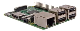 Raspberry Pi 3 -malli B, ethernet, bluetooth, wifi, 1 Gt RAM-muistia
