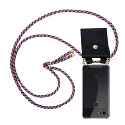 Google PIXEL 3 XL Suojakuori Kotelo (Punainen)