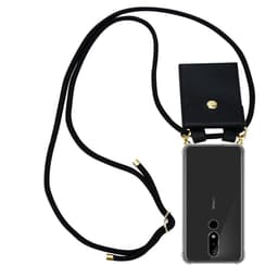 Nokia 5.1 PLUS / X5 Suojakuori Kotelo (Musta)