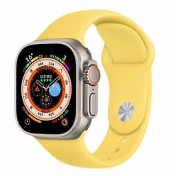 Sport kellon renneke Apple Watch Ultra 2 (49mm) - Matta keltainen