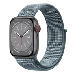 Nailon kellon renneke Apple Watch 9 (45mm) - Celestial teal