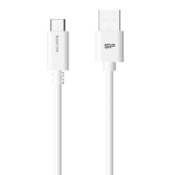 Silicon Power USB A-Micro USB-C -kaapeli LK10AC Valkoinen