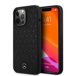 Mercedes Benz iPhone 13 Pro Max Kuori Liquid Silicone Musta