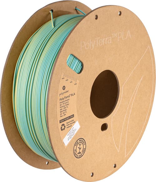 Polymaker - PolyTerra PLA Dual - Chameleon (Teal-Yellow) - 1.75mm - 1kg / Default Title