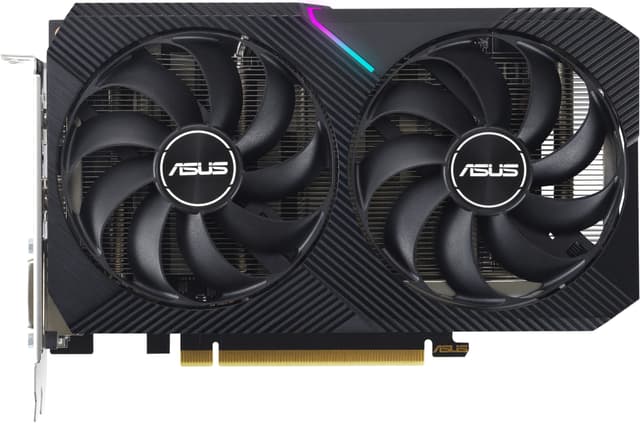 ASUS GeForce RTX 3050 DUAL OC V2 graphics card (8 GB GDDR6)