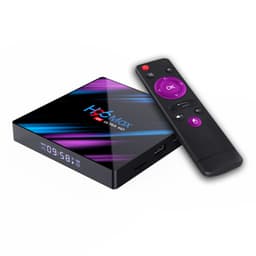H96 Max TV Box RK3318 Android 10.0 2.4G/5G Musta 4 GB+32 GB