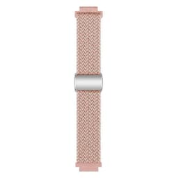 Punottu magneettinen ranneke Garmin Forerunner 265S - Starlight Pink