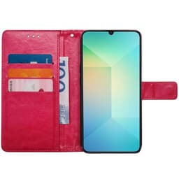Lompakkokotelo 3-kortti Samsung Galaxy A06 - Vaaleanpunainen