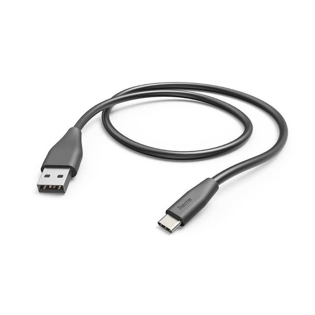 Latauskaapeli USB-A–USB-C Musta 1,5 m