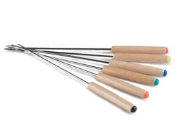Fondue Forks 6-pcs. Teak