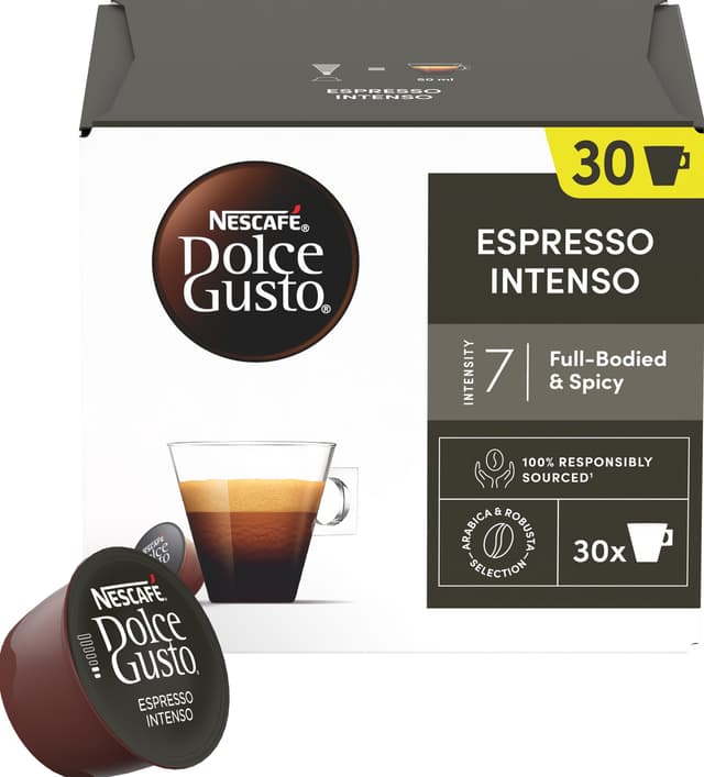 NESCAFÉ Dolce Gusto Espresso Intenso kahvikapselit (30 kpl)