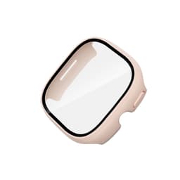 Kotelo näytönsuojalla Verizon Gizmo Watch 3:lle Vaaleanpunainen