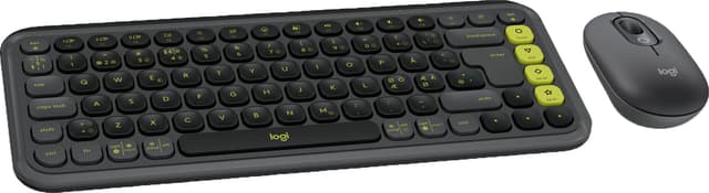 Logitech POP Icon näppäimstö ja hiiri (grafiitti)