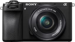 Sony Alpha 6700 peilitön järjestelmäkamera + 16-50 mm objektiivi