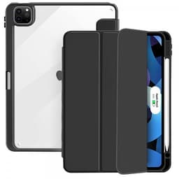 Puro iPad Pro 12.9 2020/2021/2022 Kotelo Zeta Smart Musta