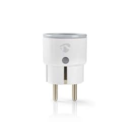 Nedis SmartLife Älypistorasia | Wi-Fi | IP21 | Virtamittari | 2500 W | Maadoitettu virtaliitin / Tyyppi F (CEE 7/7) | -10 - 40 °C | Android™ / IOS | Valkoinen | 1 kpl