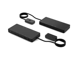 NÖRDIC Thunderbolt 4 -telakointiasema ja KVM-kytkin 2 - 2, 8K60Hz, 3x Thunderbolt 4 & 4x USB-A