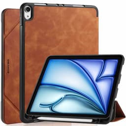 DG-Ming aktiivinen kotelo iPad Air 11 (2024) - Ruskea