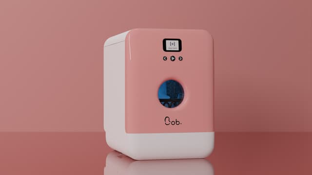 Bob kompakti minidiskikone - pink
