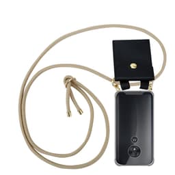 Motorola MOTO G7 POWER Suojakuori Kotelo (Ruskea)