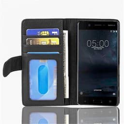 Nokia 5 2017 Suojakuori Kotelo (Musta)