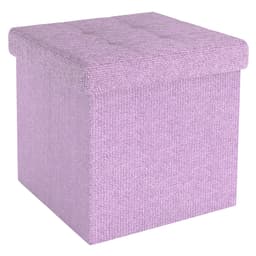 Taitettava Jakkara 38x38x38 cm (vaaleanpunainen)