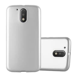 Motorola MOTO G4 / G4 PLUS Suojakuori Kotelo (Hopea)
