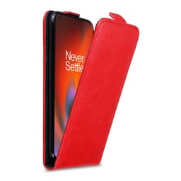 OnePlus Nord 2 5G Suojakuori Lompakkokotelo (Punainen)