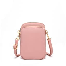 Crossbody mobiililaukku Vaaleanpunainen