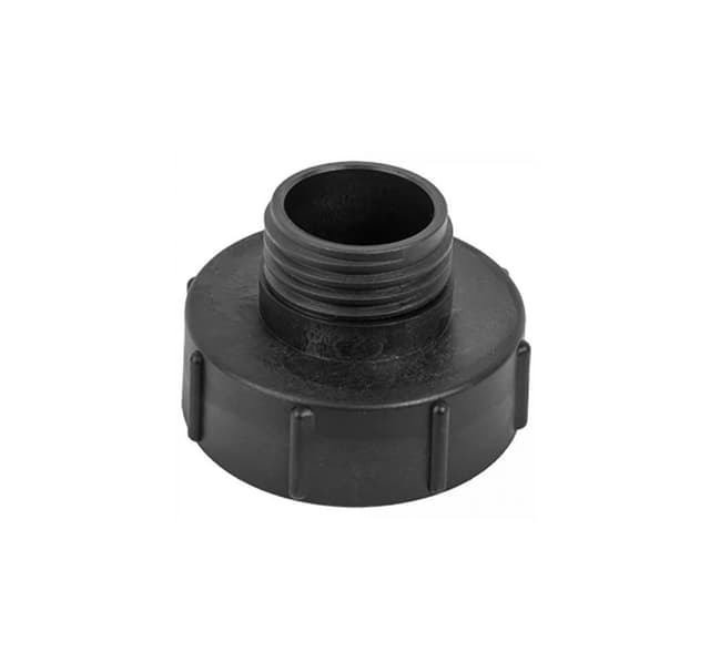 IBC adapter, S100x8 sisäkierre - S60x6 ulkokierre, Bradas