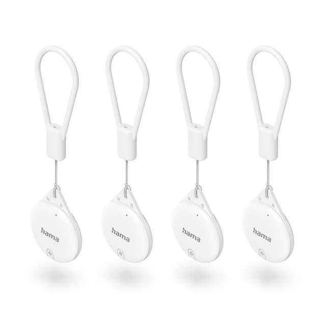 HAMA Item finder for ""Find My"" App Bluetooth 4 pcs White