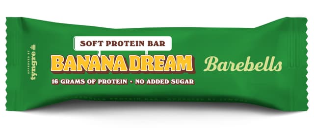BAREBELLS, SOFT PROTEIN BAR BANANA DREAM