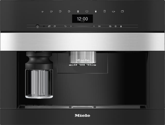 Miele Kalusteisiin sijoitettava kahvinkeitin CVA 7445 (rst/CleanSteel)