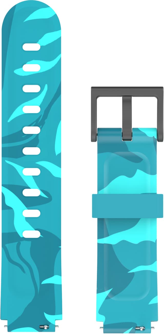 Xplora XGO3 kelloranneke (Turquoise Dinosaur)