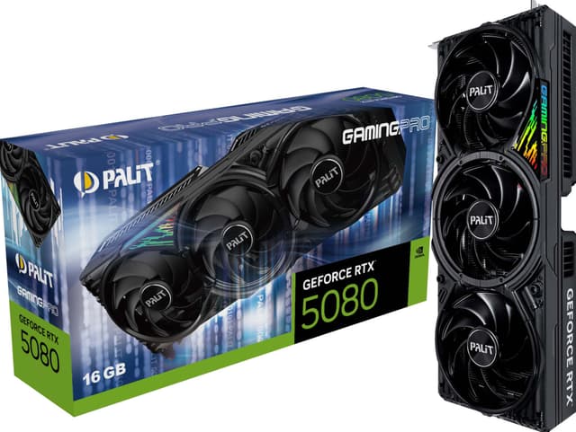 Palit GeForce RTX 5080 GamingPro 16 GB näytönohjain