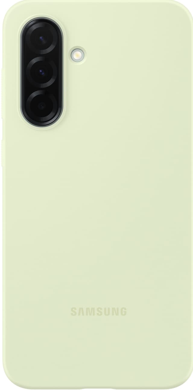 Samsung Galaxy A36 Silicone suojakuori (vaaleanvihreä)