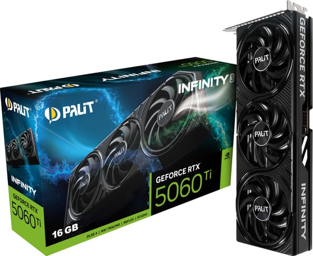 PALIT RTX5060Ti Infinity 3 16 GB GDDR7 näytönohjain