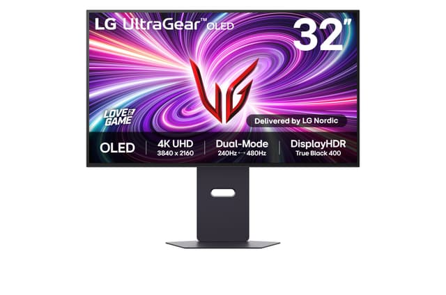 LG UltraGear 32GS95UV 32" pelinäyttö