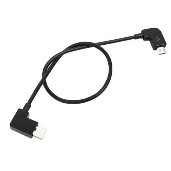 Micro-USB-USB-C-kaapeli DJI Mavic Pro &amp; Spark -kaukosäätimelle - 30 cm - 30 cm