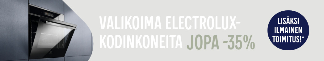 Electrolux jopa -35% Electrolux jopa -35%