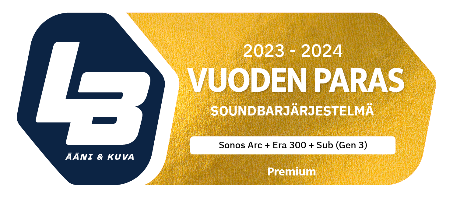 Ääni&Kuva-lehti on valinnut tämän paketin yhdeksi vuoden parhaista 2023-2024!